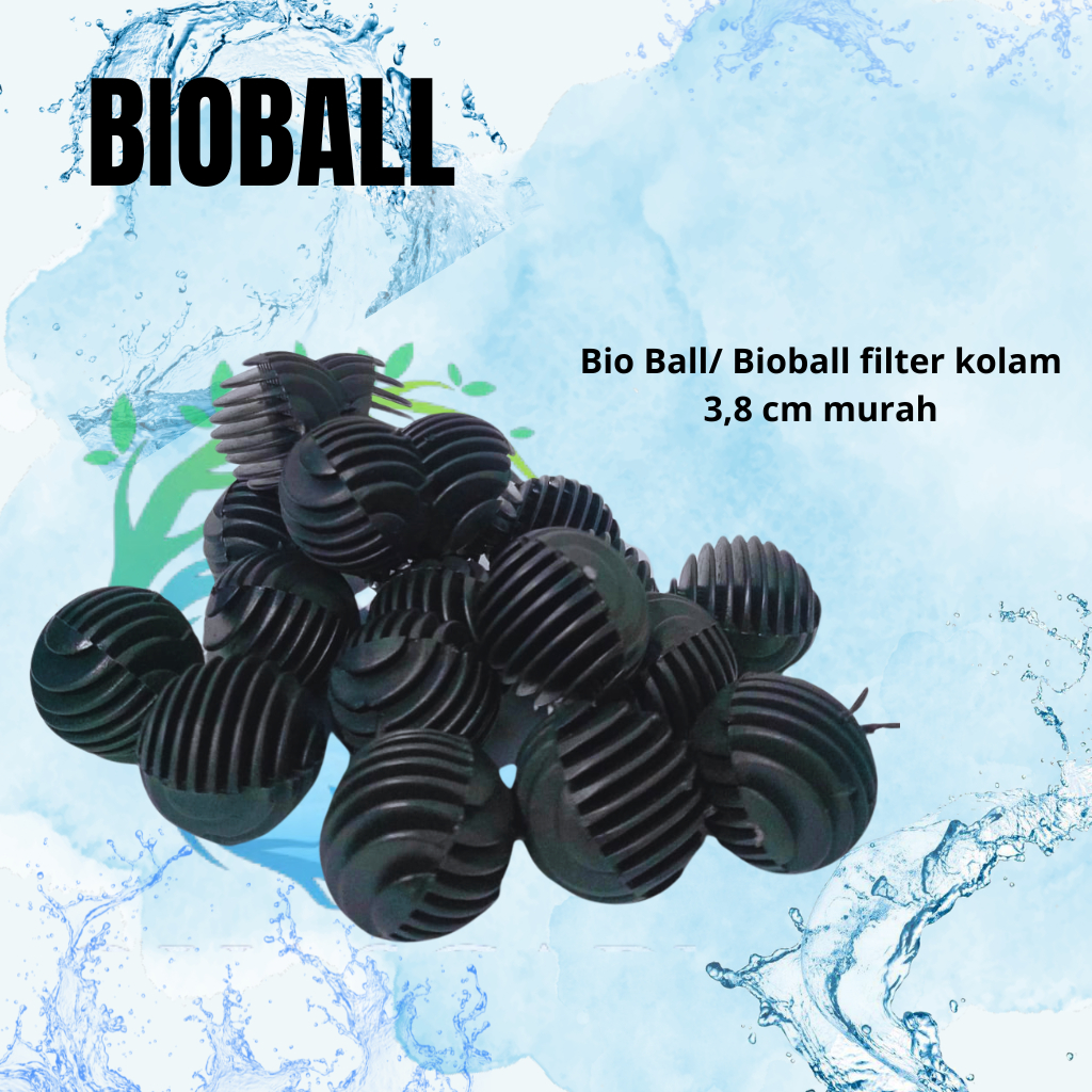 Bio Ball Bulat Bioball Filter Kolam Bulat 3cm Aquarium Aquascape - Mini Aquascape