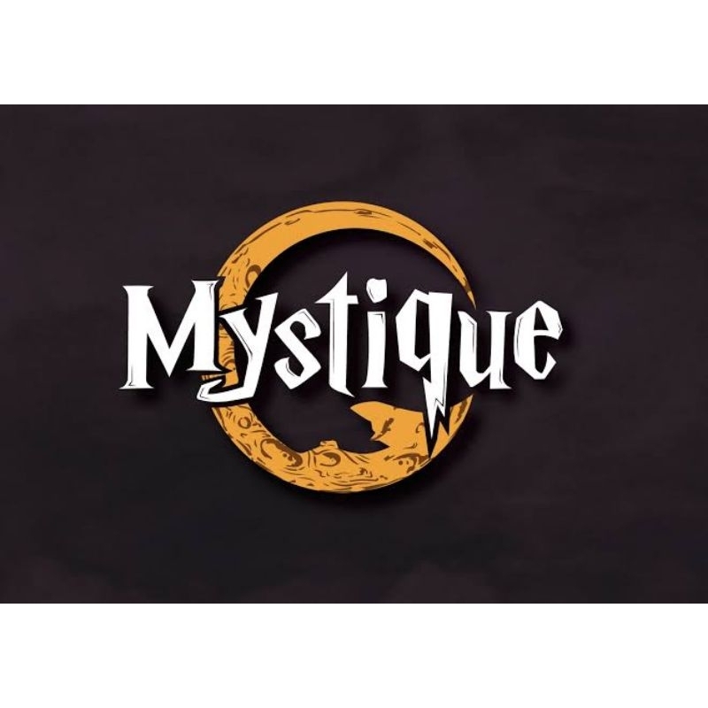 

Mystique Logo Kain Motif Emas