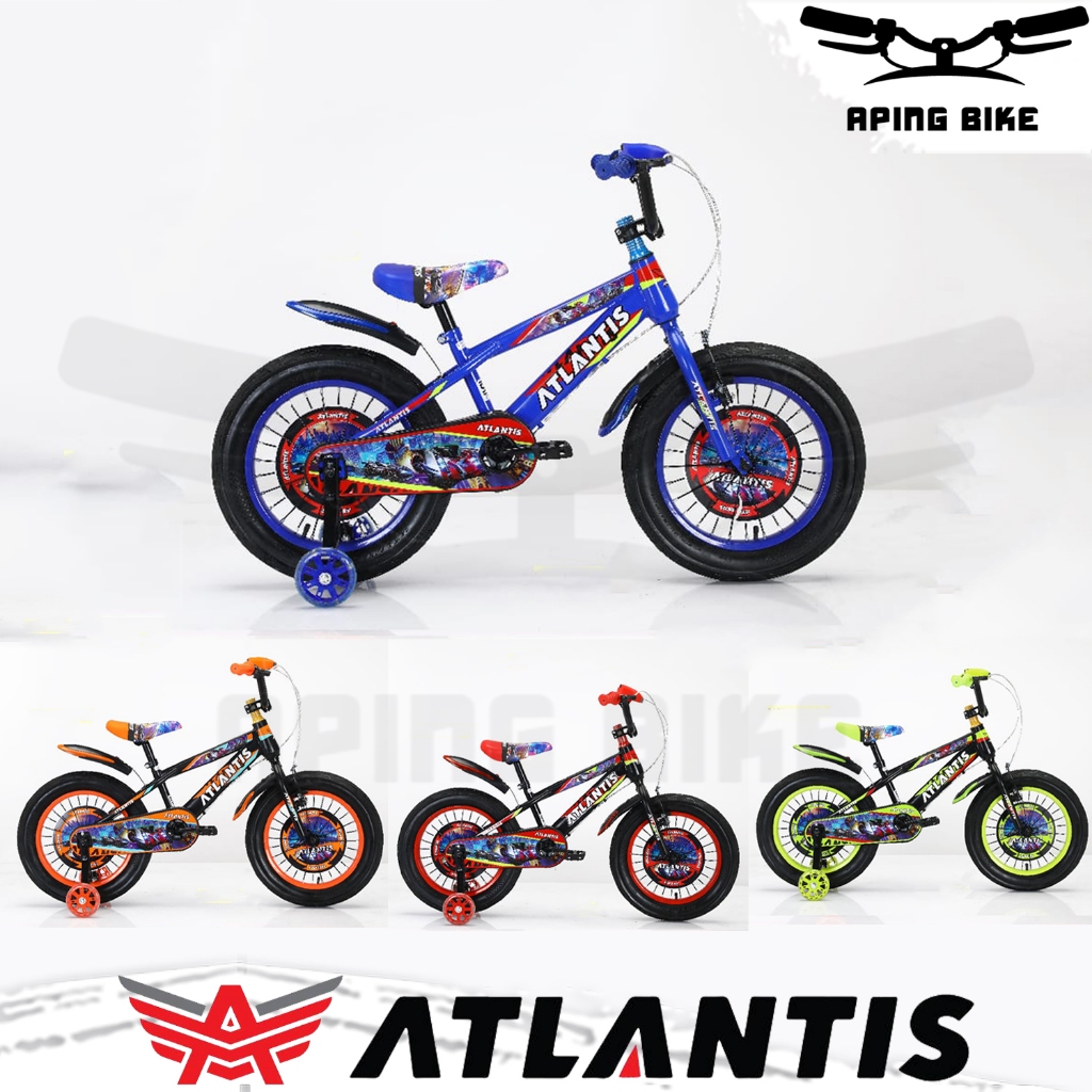 Sepeda Atlantis Sparta (Ban Jumbo) 12" 16" 18" Sepeda Anak Sepeda BMX