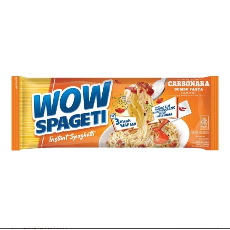 

WOW SPAGETI CARBONARA PASTA INSTAN