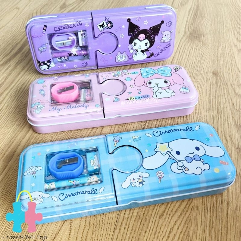 

Kotak Pensil Kaleng Sanrio Pencil Case Souvenir Alat Tulis