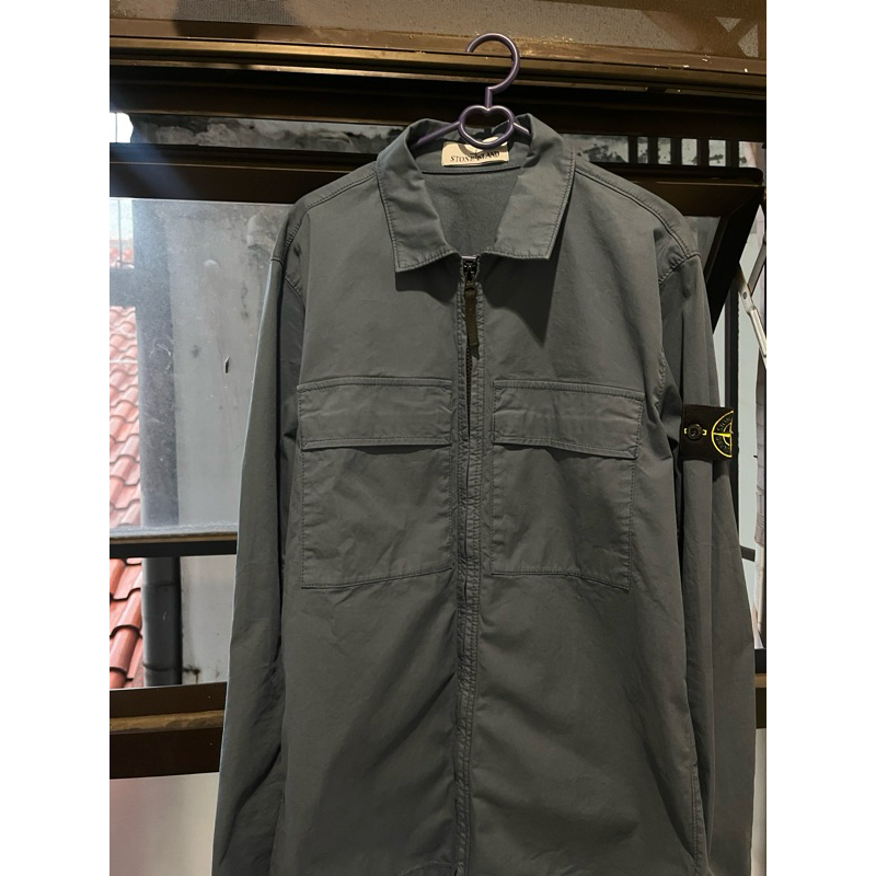 stone island supima cotton will overshirt