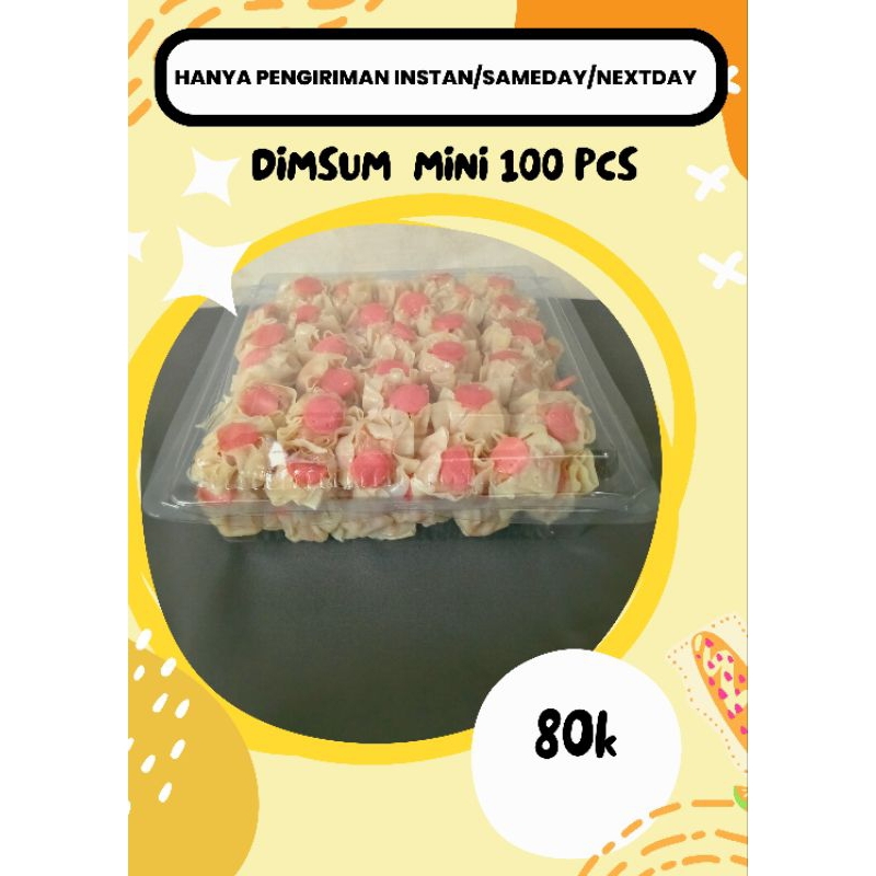 

DIMSUM MINI 100 PCS