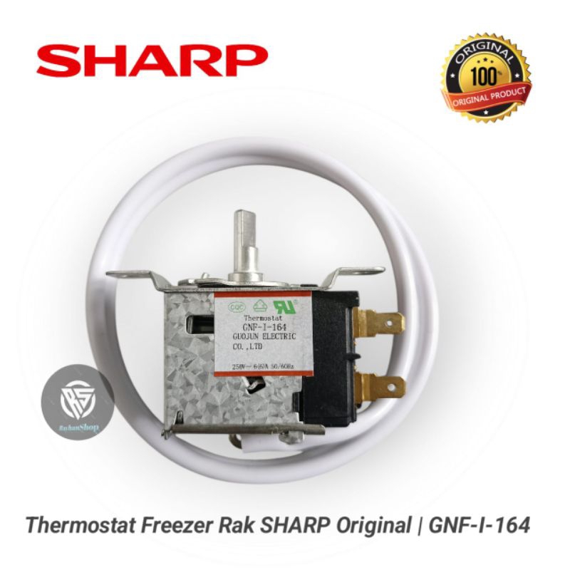 THERMOSTAT - Sensor suhu/ Pengatur suhu Freezer SHARP Original | GNF - I - 164