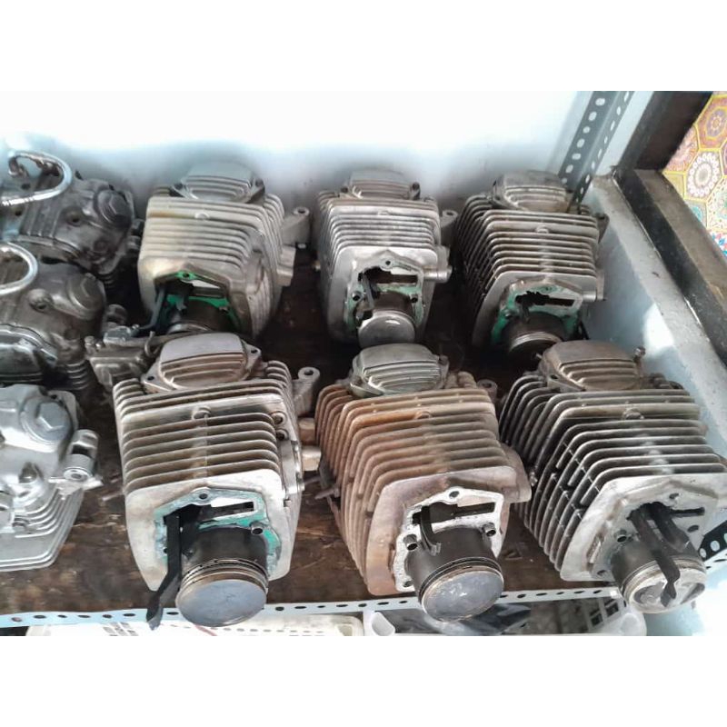 Blokop Tiger Revo Blok Head Tirev Buring Kop Silinder Original Copotan Set isi Noken Temlar Siap Pak