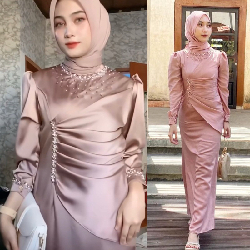 KIARA DRESS | DRESS KONDANGAN CANTIK | BRIDESMAID DRESS | DRESS MUSLIMAH