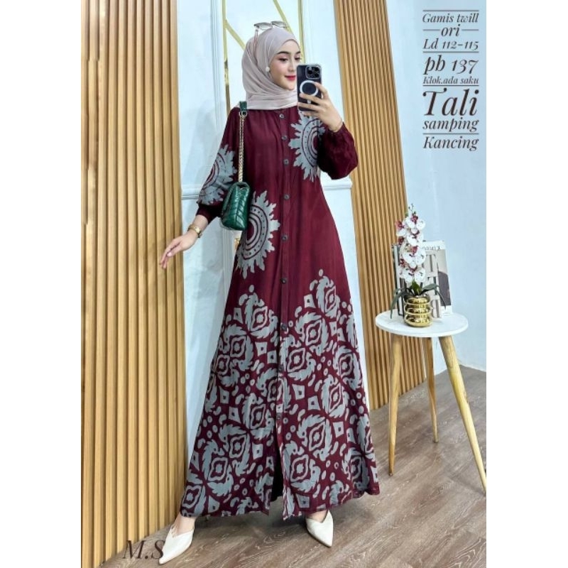 Gamis Twill ORI Ld 112-115