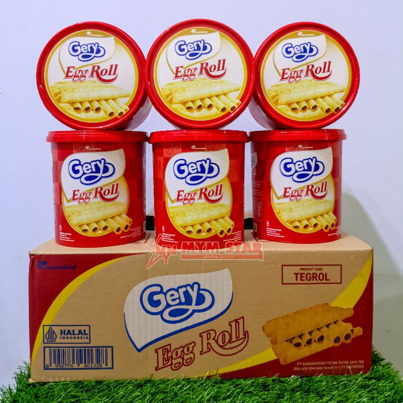 

(1 DUS) Gery Egg Roll Toples 210g isi 6