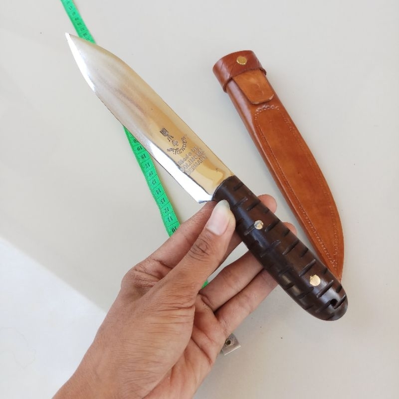 pisau dapur belah durian baja per 15 cm