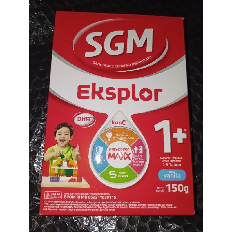 SGM Eksplor 1+ Vanila 150gr, Frisian Flag Primagro Vanila 1+ 360gr 750gr