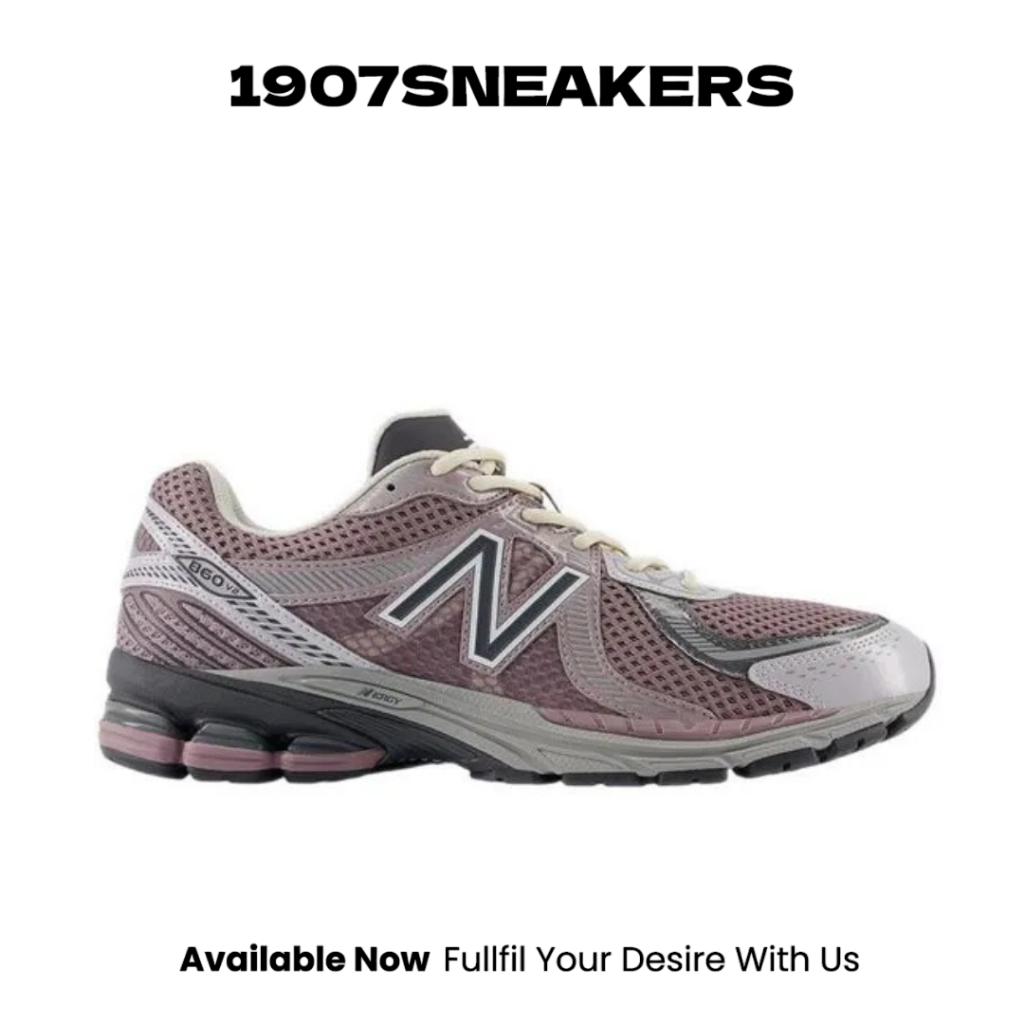 Sepatu Sneakers Pria New Balance 860v2 - Purple ORIGINAL NEWML860BW2