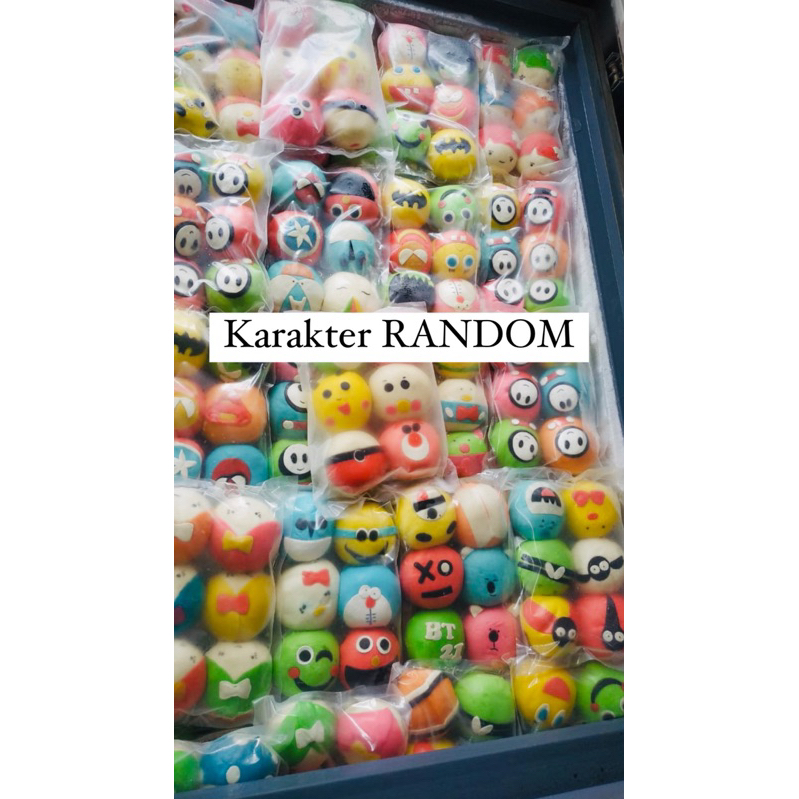 

BAKPAO KARAKTER ISI 6 / BAKPAO SOSIS ISI 6 / BAKPAO RASA COKLAT