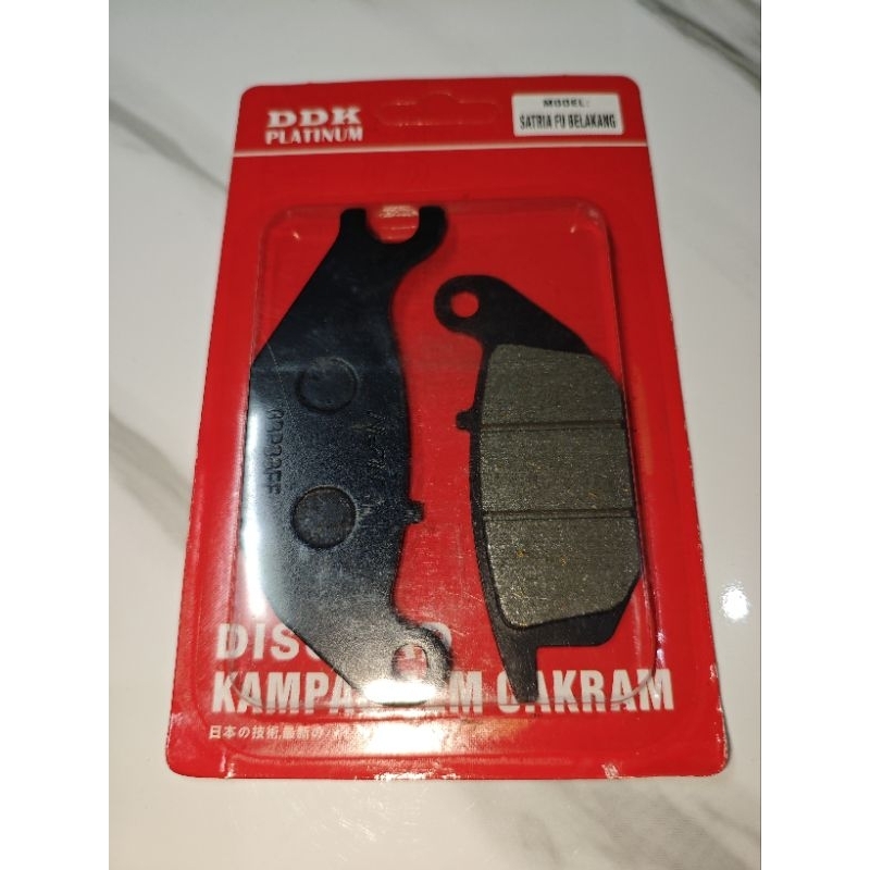 (10 set) Dispad / Disc Pad Kampas Rem Cakram DDK Platinum Motor Satria Fu Rear / Blade New