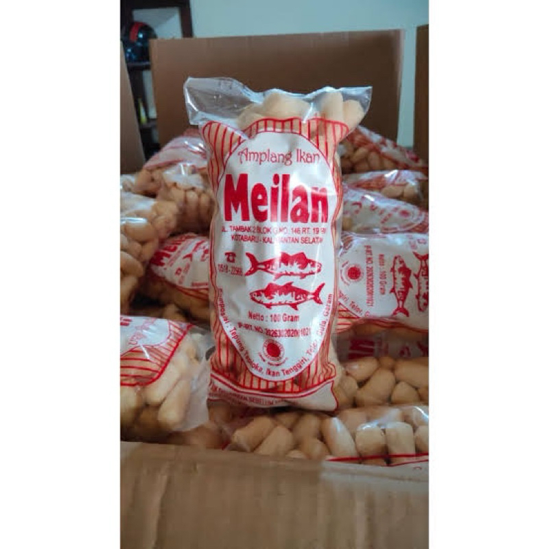 

READY MAKASSAR Amplang Kerupuk Ikan Tenggiri Premium Meilan Khas Kalimantan