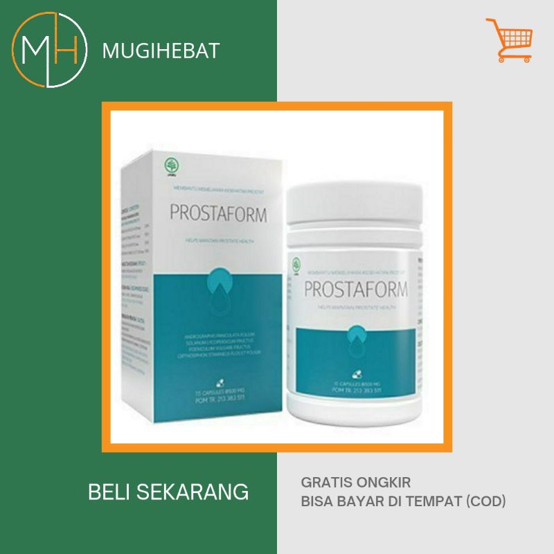 Prostaform Asli Prostaform Original Obat Herbal Untuk Mengatasi Masalah Prostat