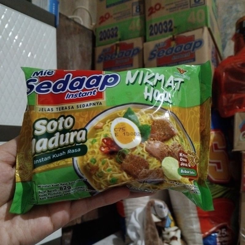 

Mie Sedaap Soto Madura Mie Kuah