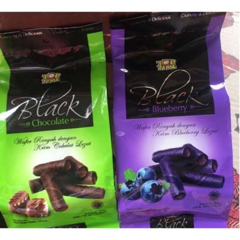 

Top Time Black Rasa Chocolate / Blueberry / Strawberry Sepak isi 10 Pcs