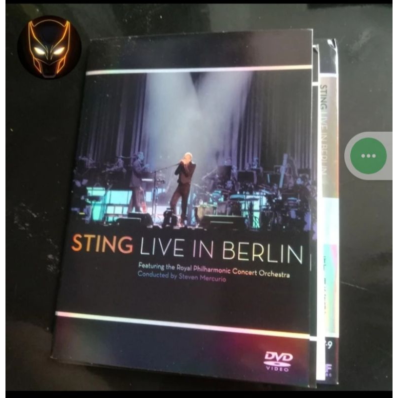 DVD Original Import Music Music Sting - Live In Berlin