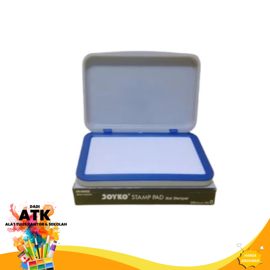 

Bak Stempel Joyko No. 0 - Stamp Pad - Bantalan Stempel jumlah 2 pcs