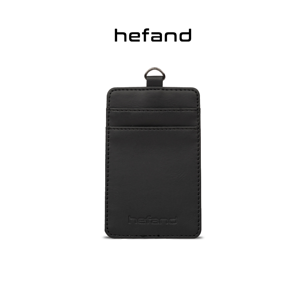 

Hefand - Lanyard ID Card Daka Name Tag Kalung Pria Wanita Kulit Praktis Premium