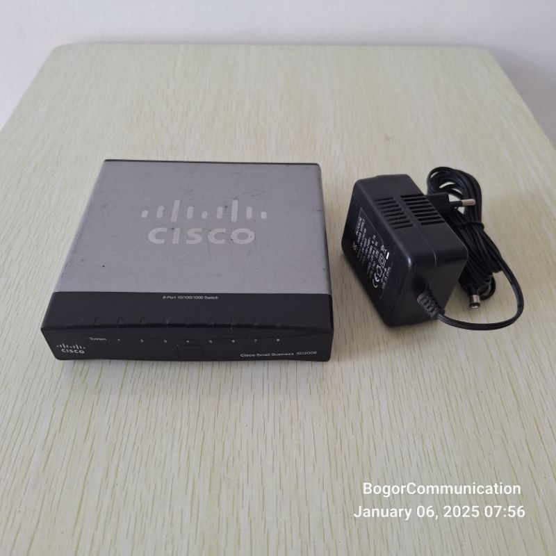 Switch Gigabit LAN Cisco 8 Port 1Gbps Ethernet Network
