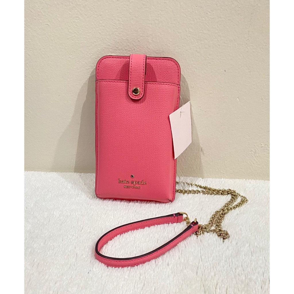 Kate spade tab phone crossbody blush