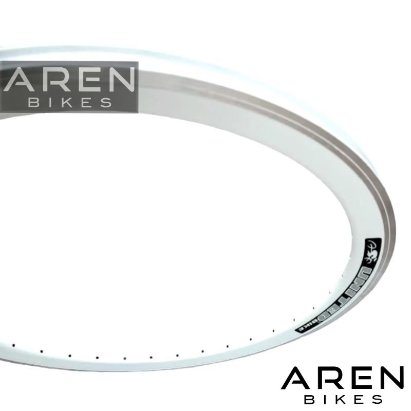 VELG SEPEDA 26 UNITED 2603 4CM PUTIH 4 CM DOUBLE WALL LUBANG 36 HOLE 36 RIM RIMS ALLOY BRAKE LINE CN