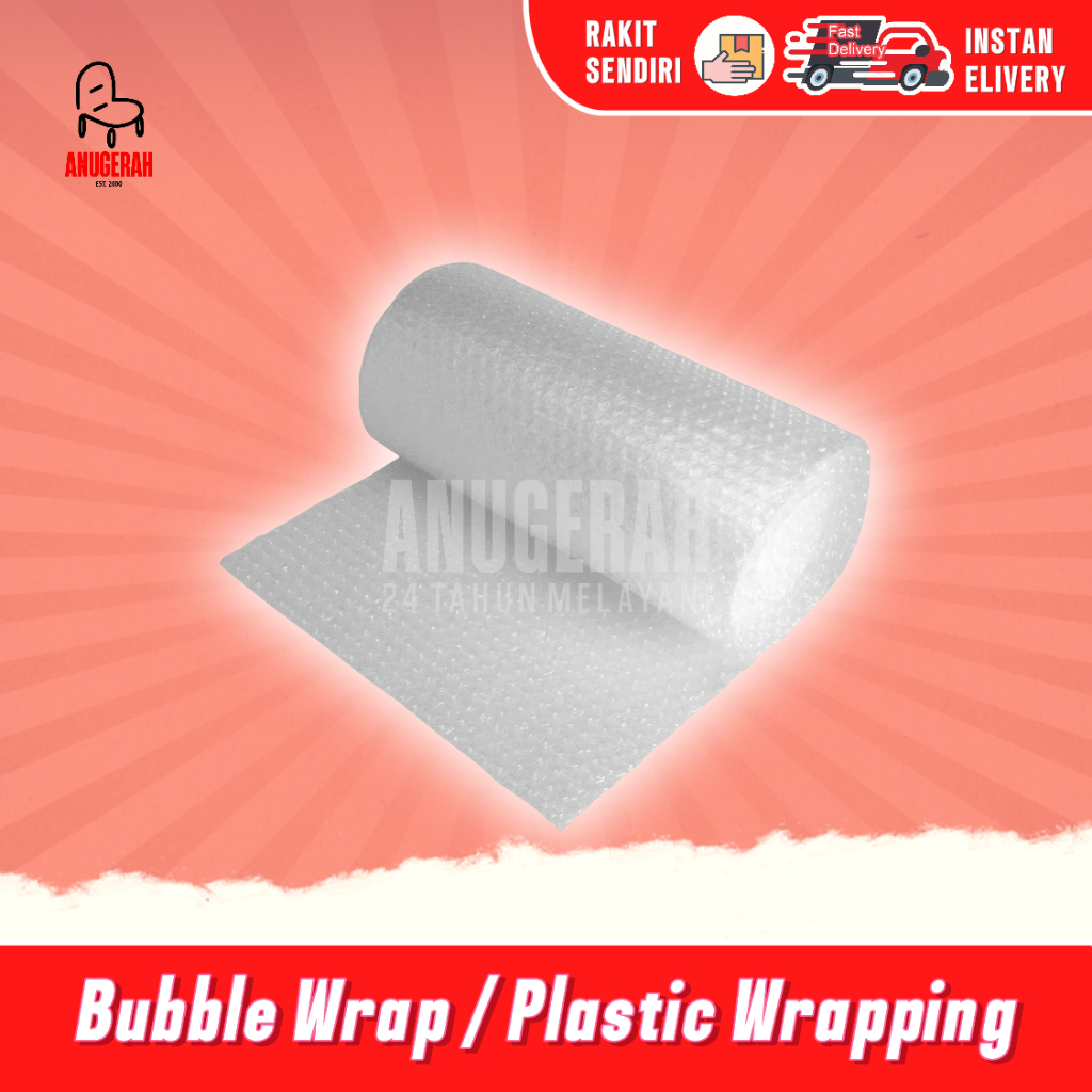 

Bubble Wrap / Plastic Wrapping (Tambahan Packing)