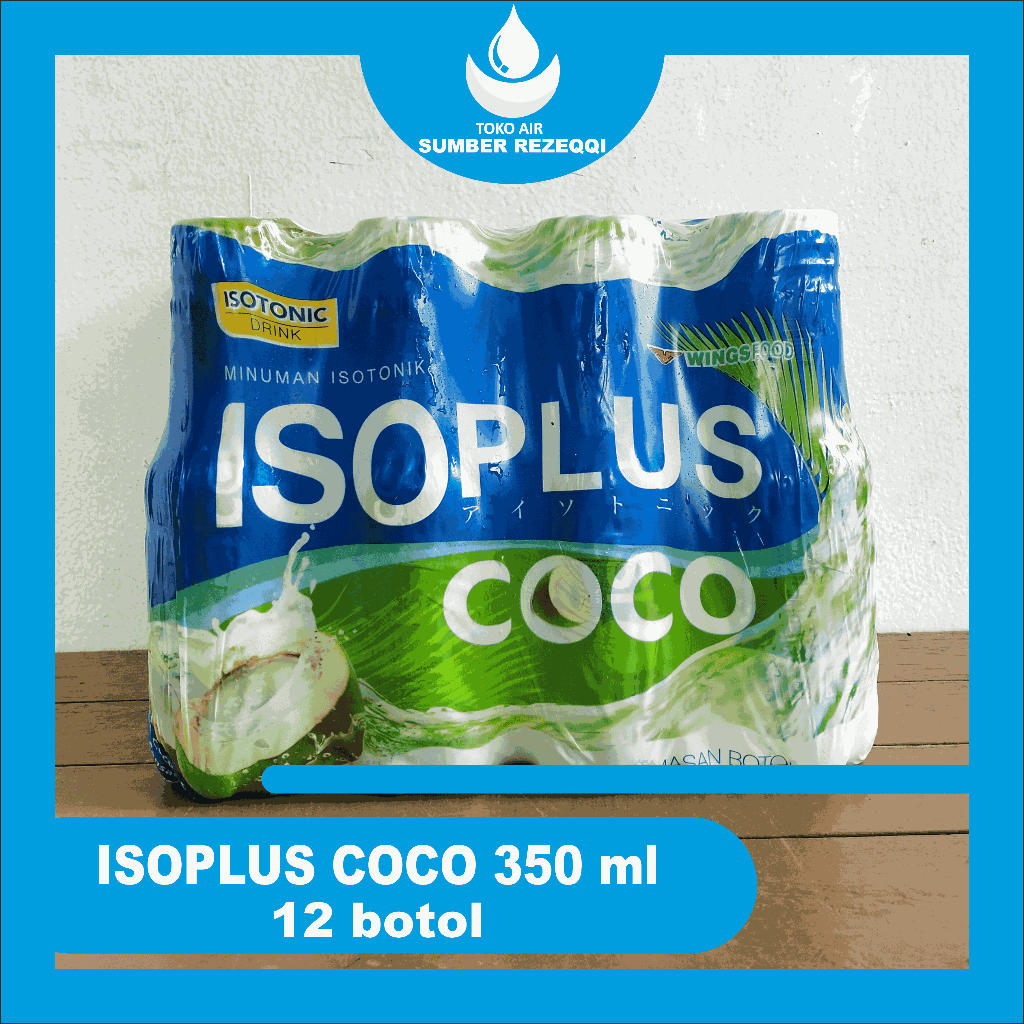 

ISOPLUS COCO 350 ml (12 BOTOL) MINUMAN