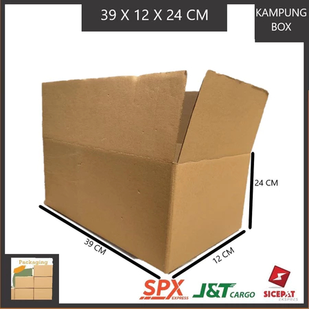 

KARDUS PACKING SINGGLE WALL UKURAN P39xL12xT24