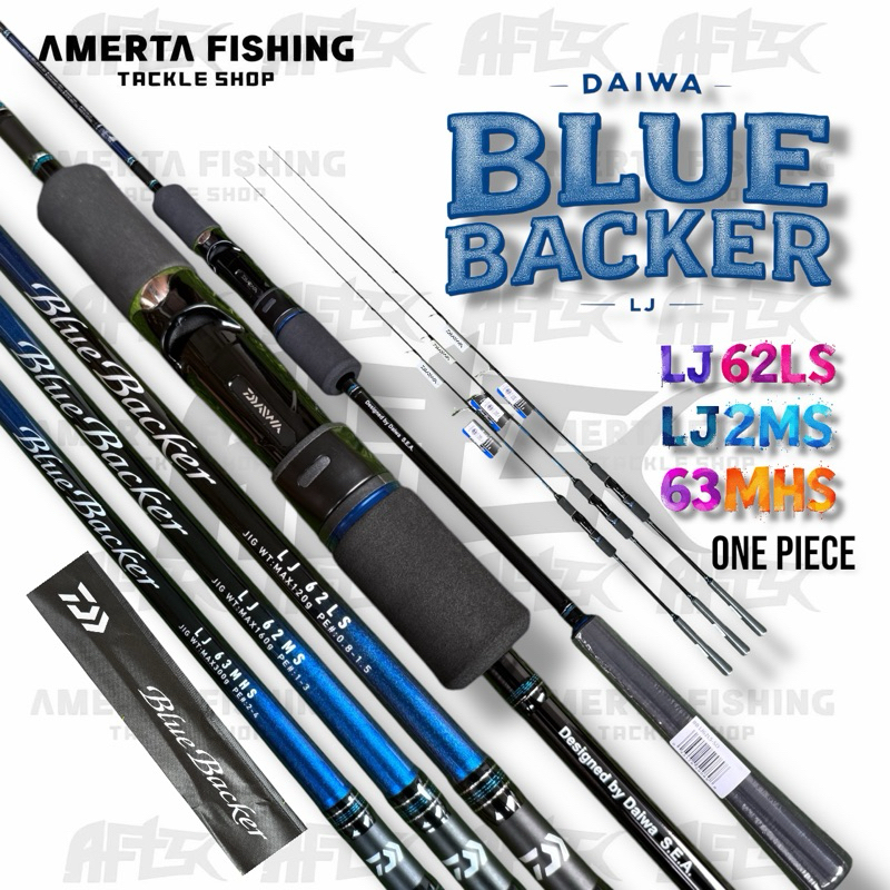 JORAN DAIWA BLUE BACKER LJ GARANSI RESMI DAIWA 1 TAHUN / JORAN JIGGING SPINING ONE PIECE