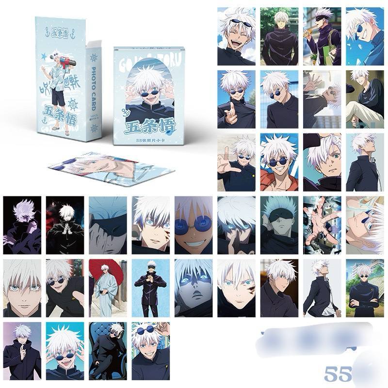 [TS] GOJO SATORU 55 HOLOGRAM PHOTOCARD LOMO CARD PHOTO CARD KARTU LOMOCARD ANIME PHOTOCARD WIBU