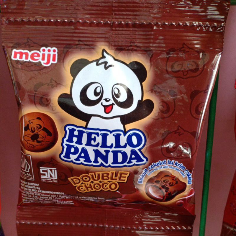 

Meiji Hello Panda Double Choco