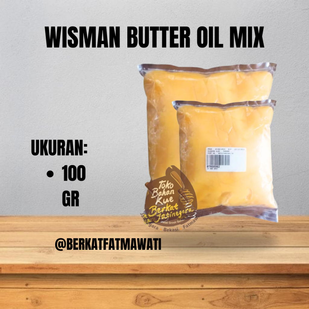 

BUTTER WO 100 GR (WISMAN OIL MIX)