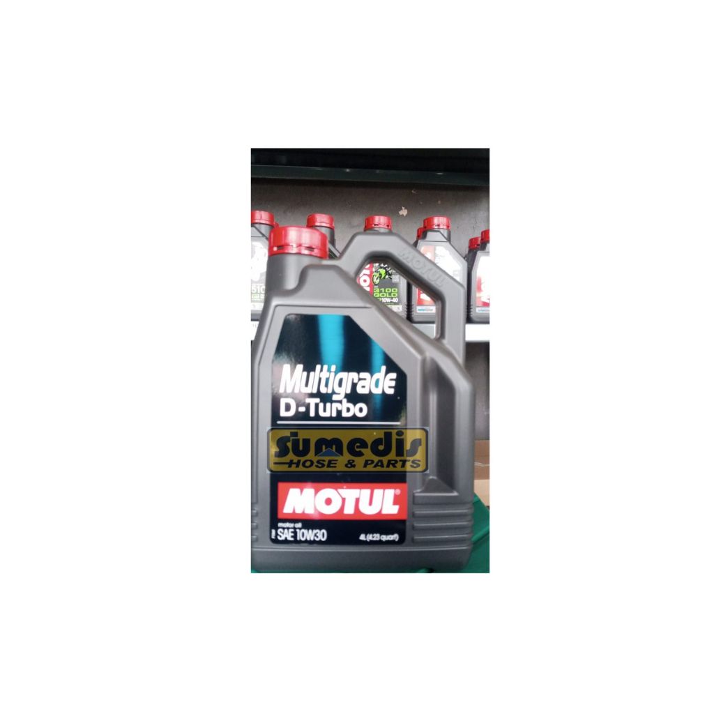 OLI DIESEL COMMON RAIL MOTUL MULTIGRADE D-TURBO 10W30 4 LITER