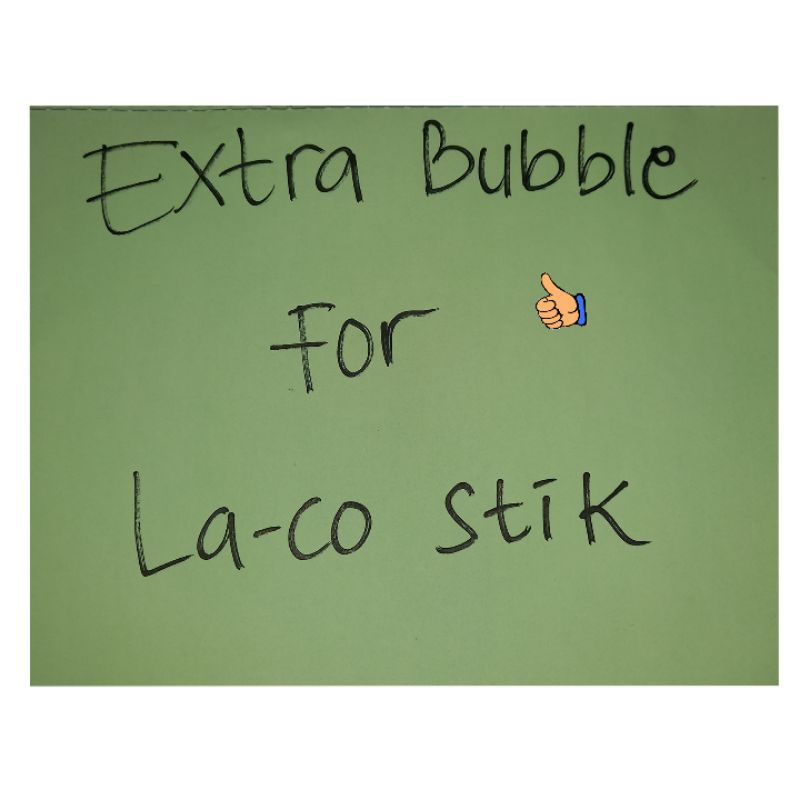 

Extra Bubble For Laco Stik