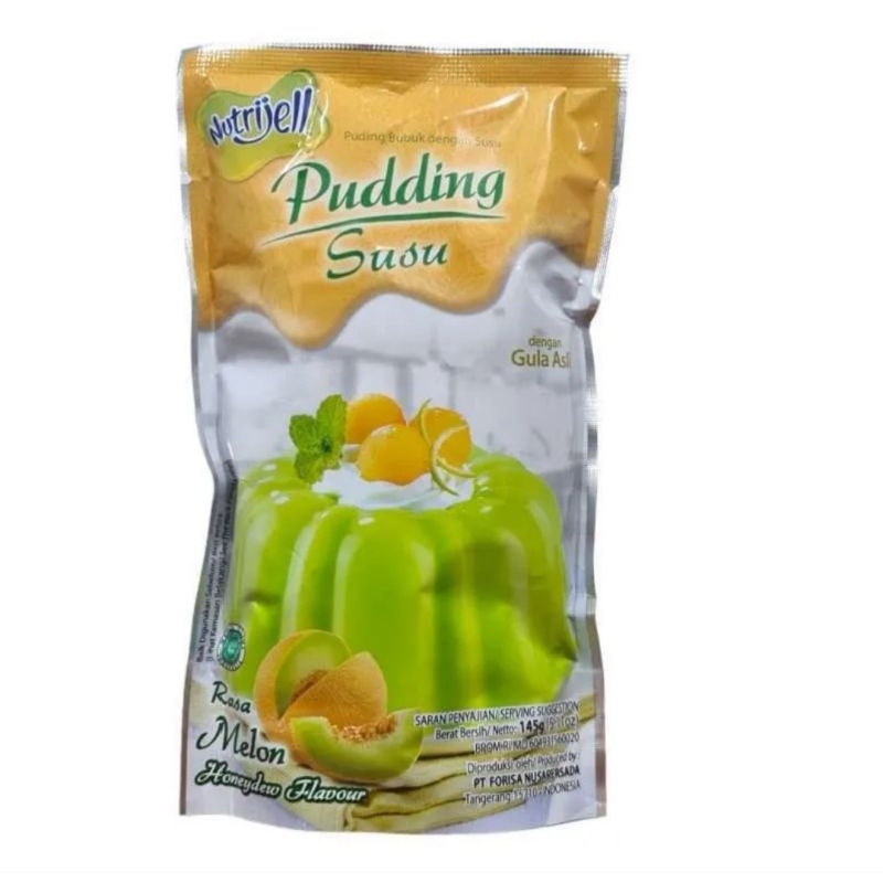 

nutrijell puding susu rasa melon