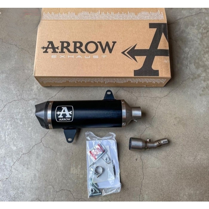 Knalpot Arrow Dark Alumunium Yamaha Xmax