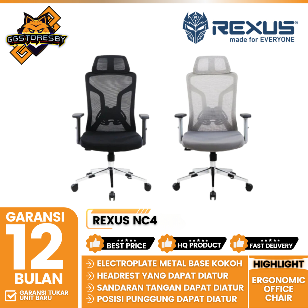 REXUS NC4 ERGONOMIC OFFICE Chair
