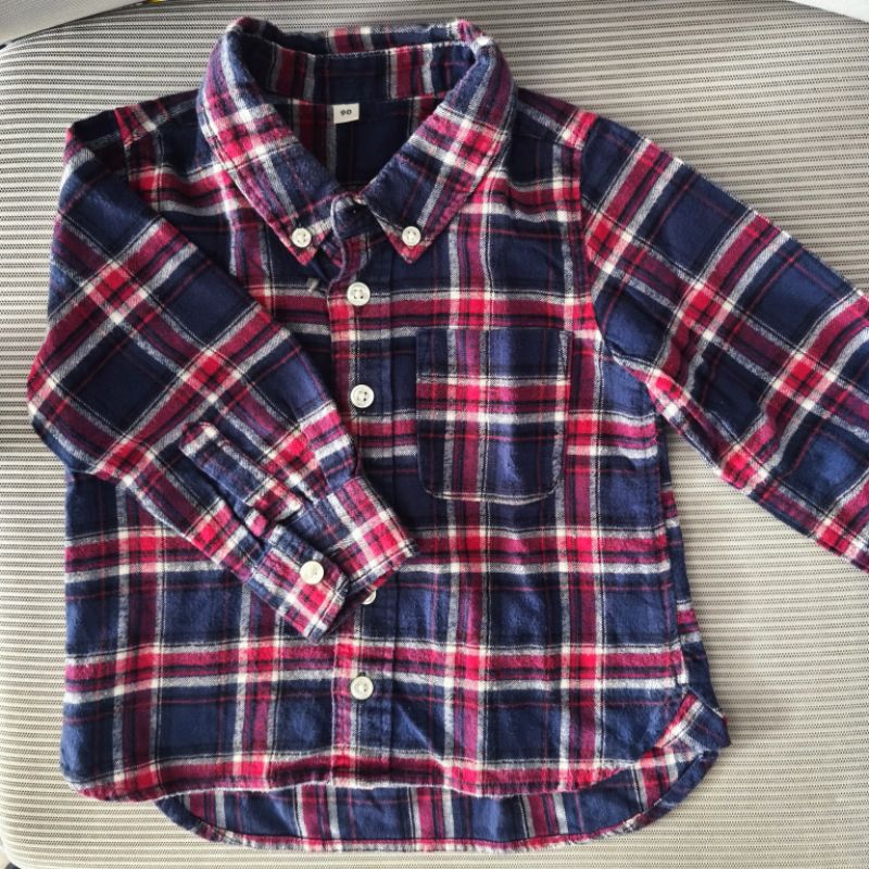 Kemeja Flanel dan Jaket Anak Preloved
