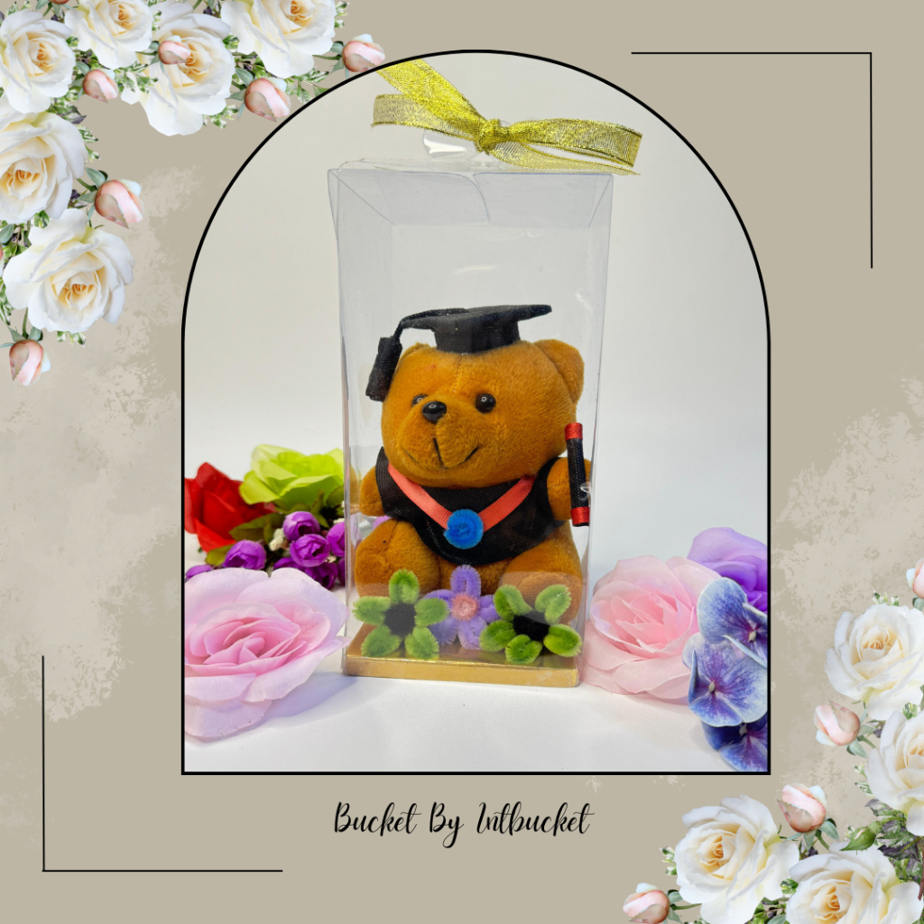 Boneka Wisuda mika Boneka souvenir wisuda mika/ teddy bear/ hadiah boneka wisuda teddy bear INBEKEN