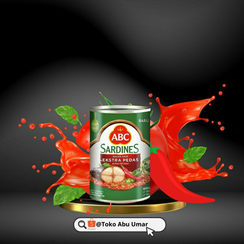 

IKAN SARDEN ABC UKURAN 155 GR