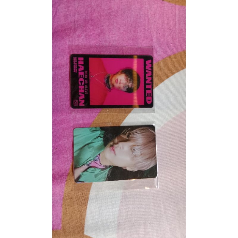 SALE BUNDLE Photocard Haechan Official Glich Mode & Haechan Favorite (FREE POSTER OFFICIAL)