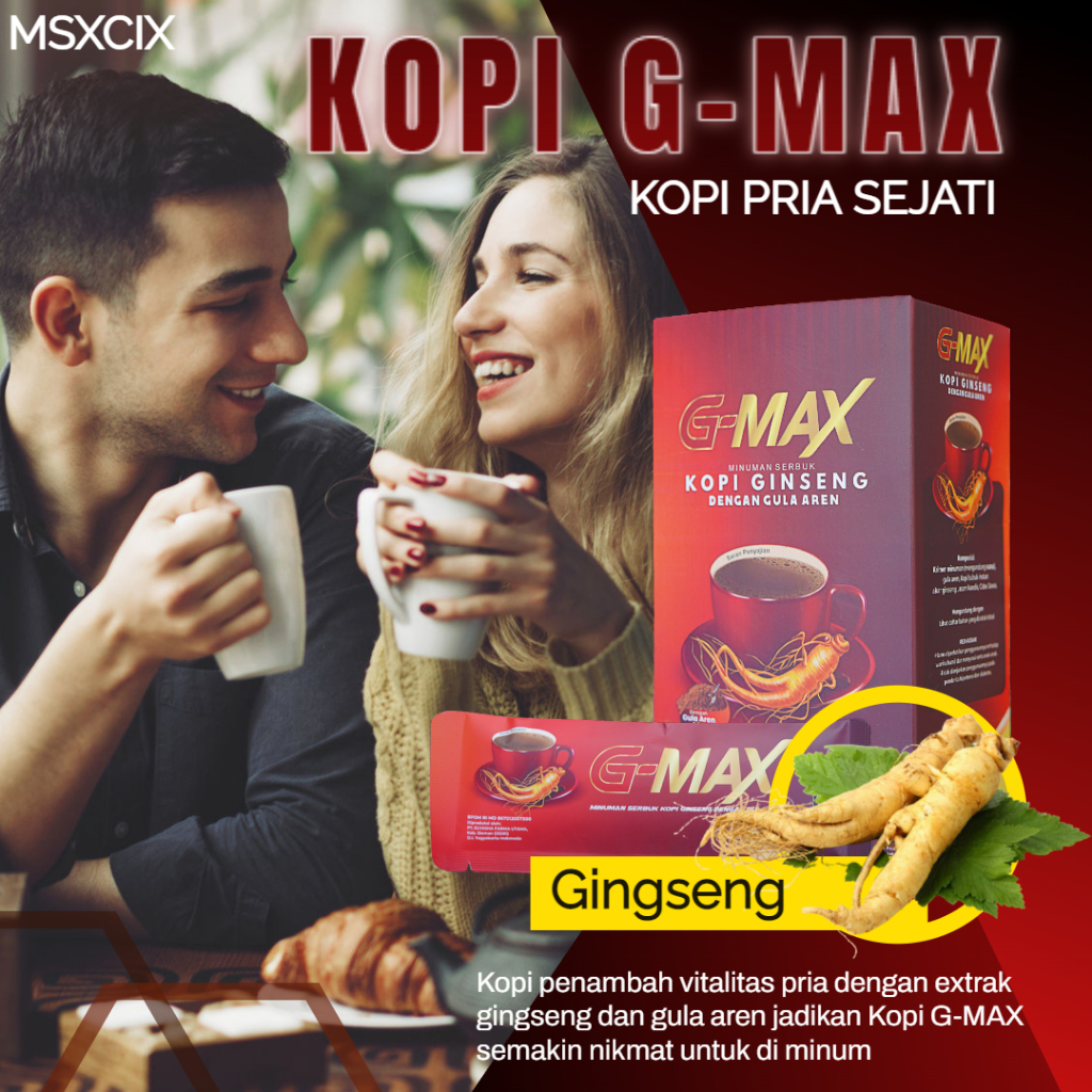 

Kopi Stamina Pria Original BPOM - Kopi Penambah Stamina Pria Dewasa Kopi G-max 100% original tanpa efek samping Aman Sudah BPOM