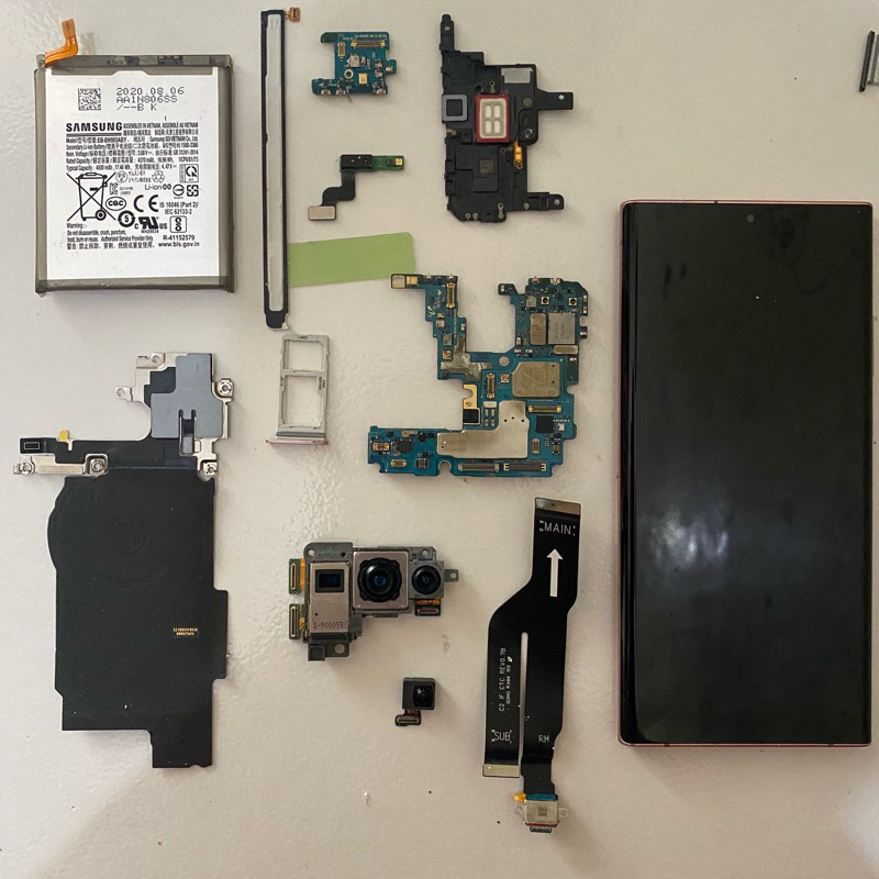 Part samsung note 20 ultra sein