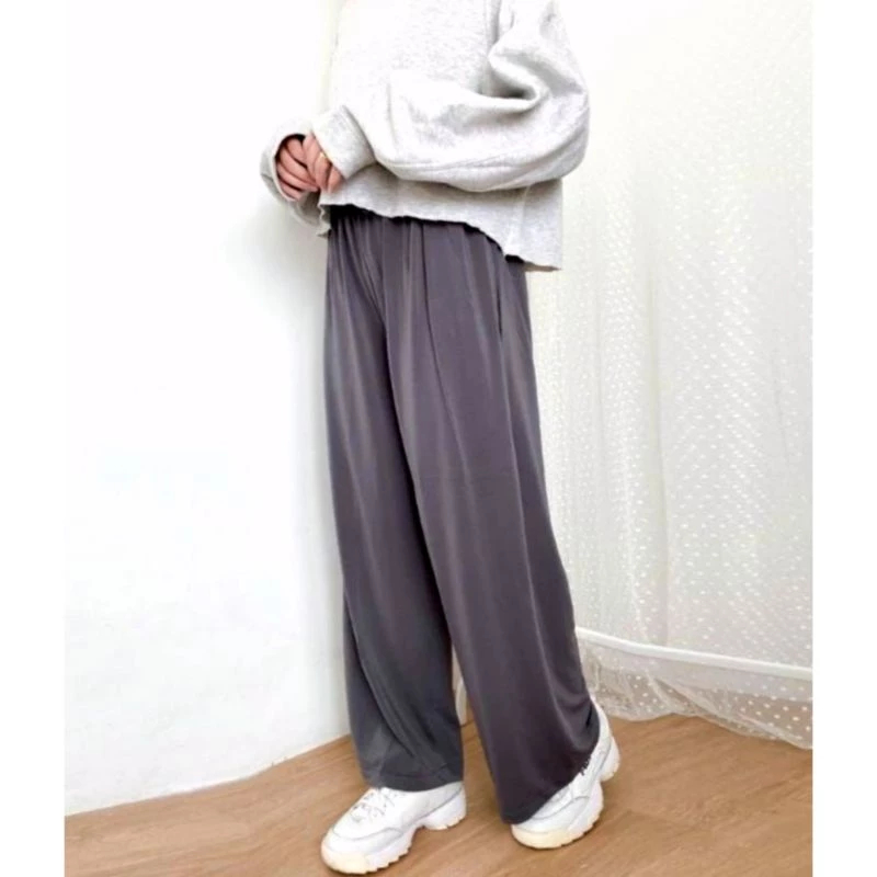 Celana Panjang Wanita Kulot Jersey Premium / Kulot Jumbo