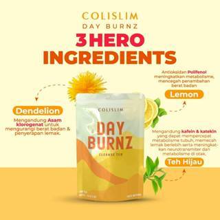 

Teh Penurun Berat Badan Colislim Day Burnz Cleanse Tea | Teh Detox | Teh Pelangsing| Diet |