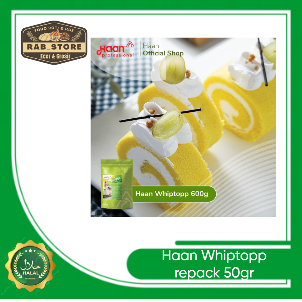

HAAN Whiptopp 50gr - Whip Cream Topping