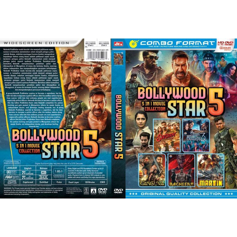 Kaset Koleksi Film India Star Action 5