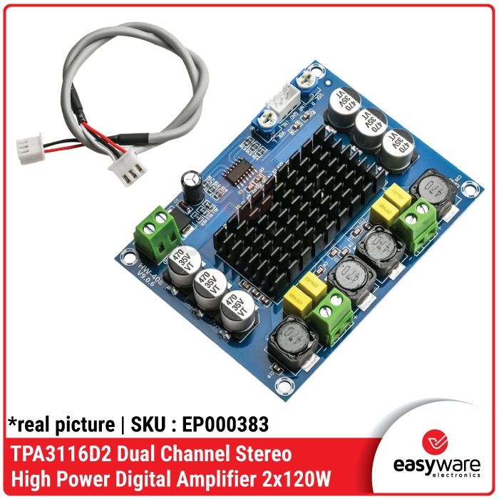 TPA3116D2 TPA3116 Hi Power Amplifier 2x120w